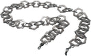  Transparent Grey Jangles Large Hex Chain View #1