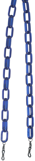 Other Transparent Blue Jangles Large Oval Chain View #2