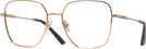 Oversized,Square Rose Gold Jimmy Choo 2001B Single Vision Full Frame View #1