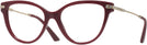 Cat Eye Red Jimmy Choo 3001B Computer Style Progressive View #1