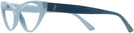 Cat Eye Blue Jimmy Choo 3005 Single Vision Half Frame View #3