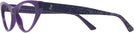 Cat Eye Violet Jimmy Choo 3005 Single Vision Half Frame View #3