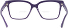 Square Violet Jimmy Choo 3006U Bifocal View #4