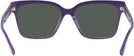 Square Violet Jimmy Choo 3006U Progressive No-Line Reading Sunglasses View #4