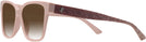 Square Pink Jimmy Choo 3006U w/ Gradient Bifocal Reading Sunglasses View #3