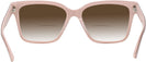 Square Pink Jimmy Choo 3006U w/ Gradient Bifocal Reading Sunglasses View #4