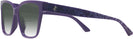 Square Violet Jimmy Choo 3006U w/ Gradient Bifocal Reading Sunglasses View #3