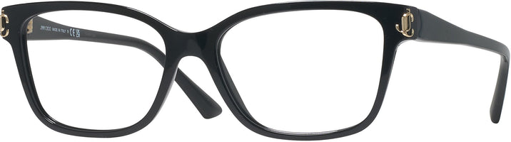 Rectangle Black Jimmy Choo 3012 Progressive No-Lines View #1