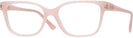 Rectangle Opal Pink Jimmy Choo 3012 Progressive No-Lines View #1