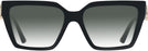 Square Black Jimmy Choo 3017U w/ Gradient Progressive No-Line Reading Sunglasses View #2