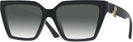 Square Black Jimmy Choo 3017U w/ Gradient Progressive No-Line Reading Sunglasses View #1