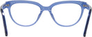 Oval Blue Kate Spade Cayenne Progressive No-Lines View #4