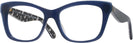 Square Blue/black Pattern Kate Spade Jenae Single Vision Full Frame View #1