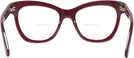 Cat Eye,Oversized Burgundy Kate Spade Krissy Bifocal View #4