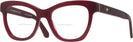 Cat Eye,Oversized Burgundy Kate Spade Krissy Bifocal View #1