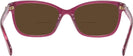 Rectangle Violet Kate Spade Tabitha Bifocal Reading Sunglasses View #4