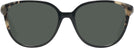 Square Black/grey Kate Spade Vienne Progressive No-Line Reading Sunglasses View #2