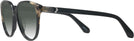 Square Black/grey Kate Spade Vienne w/ Gradient Bifocal Reading Sunglasses View #3