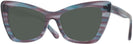 Butterfly Blue &amp; Purple Tortoise Millicent Bryce 171 Progressive No-Line Reading Sunglasses View #1