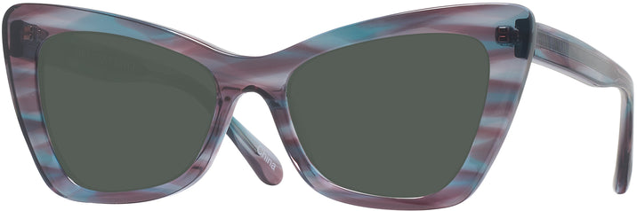 Butterfly Blue &amp; Purple Tortoise Millicent Bryce 171 Progressive No-Line Reading Sunglasses View #1