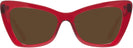 Butterfly Transparent Red Millicent Bryce 171 Progressive No-Line Reading Sunglasses View #2