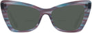 Butterfly Blue &amp; Purple Tortoise Millicent Bryce 171 Bifocal Reading Sunglasses View #2