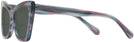 Butterfly Blue &amp; Purple Tortoise Millicent Bryce 171 Bifocal Reading Sunglasses View #3