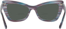 Butterfly Blue &amp; Purple Tortoise Millicent Bryce 171 Bifocal Reading Sunglasses View #4