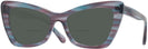 Butterfly Blue &amp; Purple Tortoise Millicent Bryce 171 Bifocal Reading Sunglasses View #1