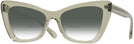 Butterfly Transparent Mint Millicent Bryce 171 w/ Gradient Bifocal Reading Sunglasses View #1