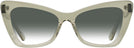 Butterfly Transparent Mint Millicent Bryce 171 w/ Gradient Progressive No-Line Reading Sunglasses View #2