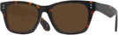 Square Tortoise Millicent Bryce 175 Bifocal Reading Sunglasses View #1