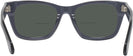 Square Transparent Grey Millicent Bryce 175 Bifocal Reading Sunglasses View #4