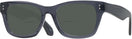 Square Transparent Grey Millicent Bryce 175 Bifocal Reading Sunglasses View #1