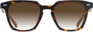 Square Tortoise With Light Brown Millicent Bryce 176 w/ Gradient Progressive No-Line Reading Sunglasses View #2