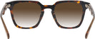 Square Tortoise With Light Brown Millicent Bryce 176 w/ Gradient Progressive No-Line Reading Sunglasses View #4