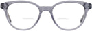 Round Transparent Grey Millicent Bryce 182 Bifocal View #2