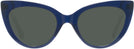 Cat Eye Blue Millicent Bryce 187 Progressive No-Line Reading Sunglasses View #2