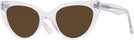 Cat Eye Crystal Millicent Bryce 187 Progressive No-Line Reading Sunglasses View #1