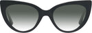 Cat Eye Black Millicent Bryce 187 w/ Gradient Progressive No-Line Reading Sunglasses View #2