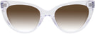 Cat Eye Crystal Millicent Bryce 187 w/ Gradient Progressive No-Line Reading Sunglasses View #2