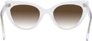 Cat Eye Crystal Millicent Bryce 187 w/ Gradient Progressive No-Line Reading Sunglasses View #4