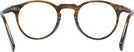 Round Sepia Smoke Oliver Peoples 5186 Computer Style Progressive View #4