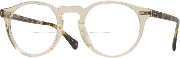 Round Buff Oliver Peoples 5186L Bifocal View #1