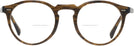 Round Sepia Smoke Oliver Peoples 5186L Bifocal View #2