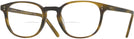 Square Matte Moss Tortoise Oliver Peoples 5219 Bifocal View #1