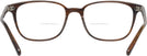 Square Tuscany Tortoise Oliver Peoples 5279U Bifocal View #4