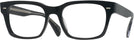 Square Black Oliver Peoples 5332U Progressive No-Lines View #1