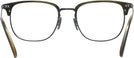 Square Semi-matte Black-olive Tortoise-antique Pewter Oliver Peoples 5359 Computer Style Progressive View #4