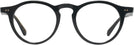 Round Black Oliver Peoples 5504U Progressive No-Lines View #2